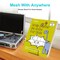 Acylic Upright Display Stand, 6PC 4 Inch Clear Display Holder Easel Base Picture Frame for Home Office School Store to Display Book, Vinyl Record, Album, LP Cover, Artworks, CDs